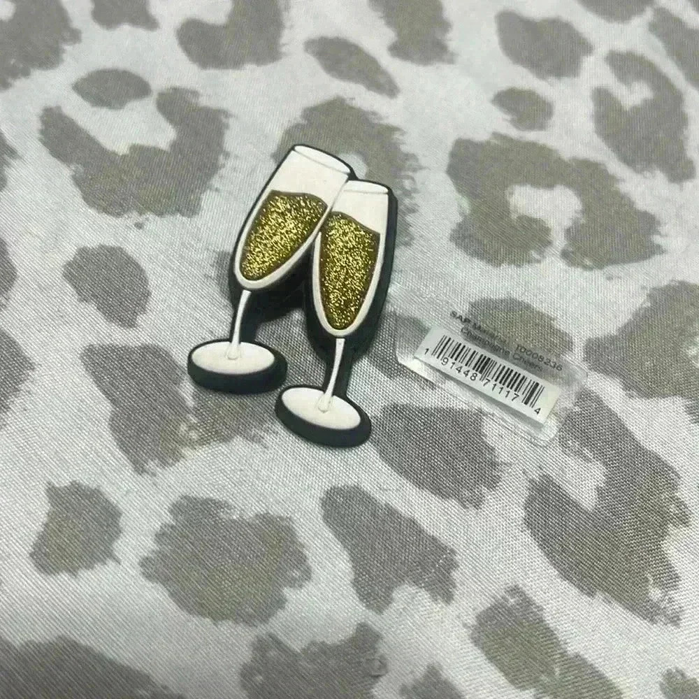 Champagne Cheers Crocs Jibbitz Charm